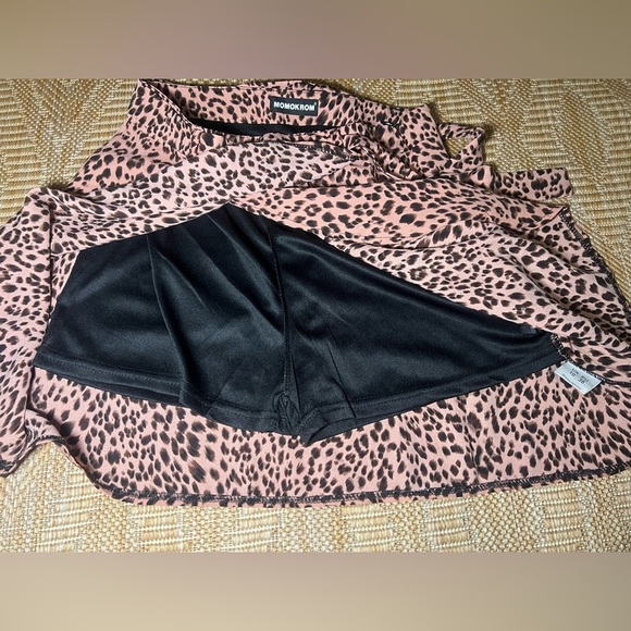 Nasty Gal Women's Cheetah Print Mini Skirt, Side Tie, Size UK 10, Size US 6 - Picture 8 of 8